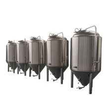 1000l Cooling Jacket Top / Side Manhole Stainless Steel Beer Fermenter / Beer Fermentation Tank